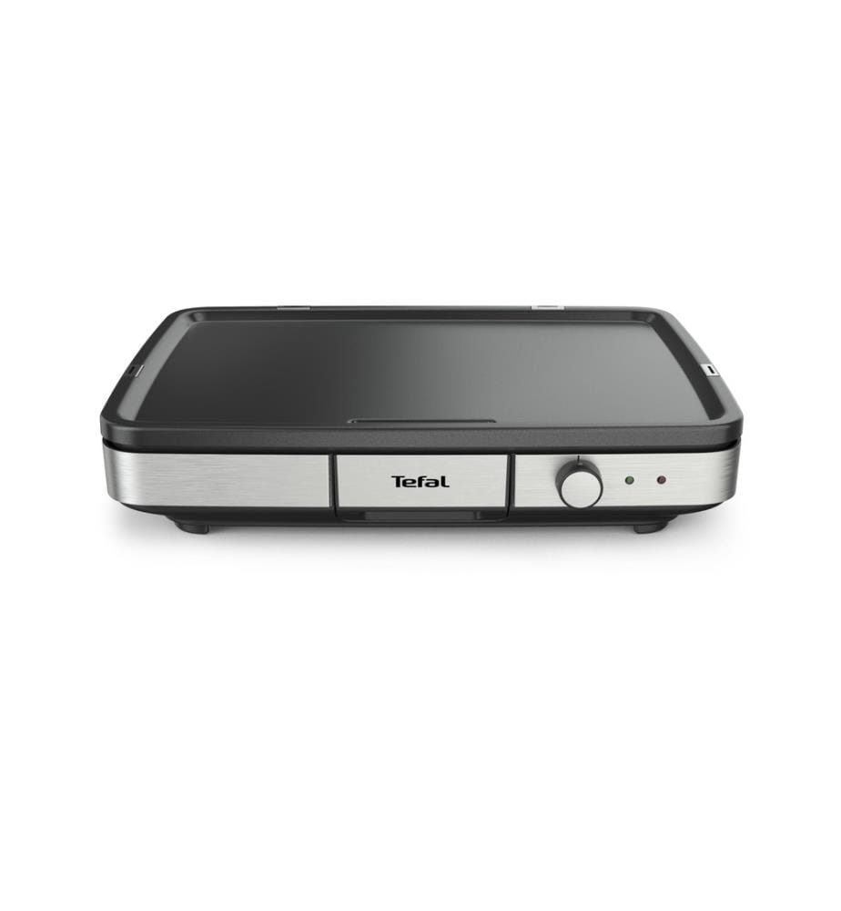 TEFAL - Barbecue de table Maxi Plancha Noir/Argenté
