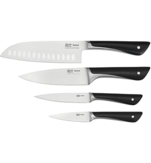 TEFAL - Jeux de couteaux Jamie Oliver 4 pièces, Noir