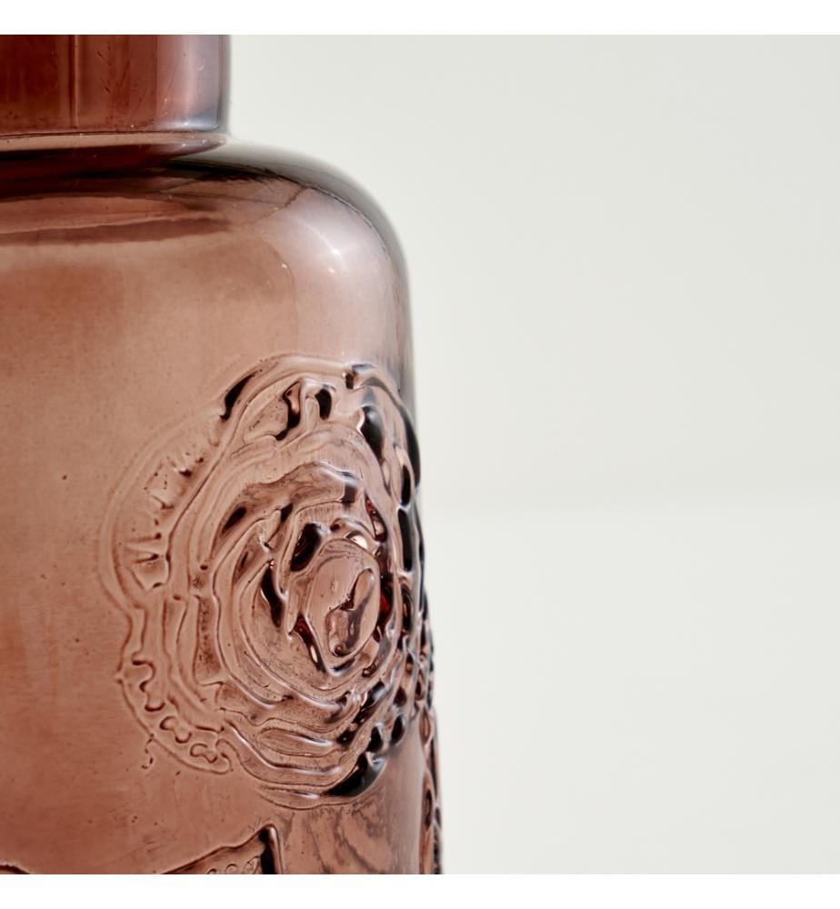 Vase Verla 8x16 cm - Burgund
