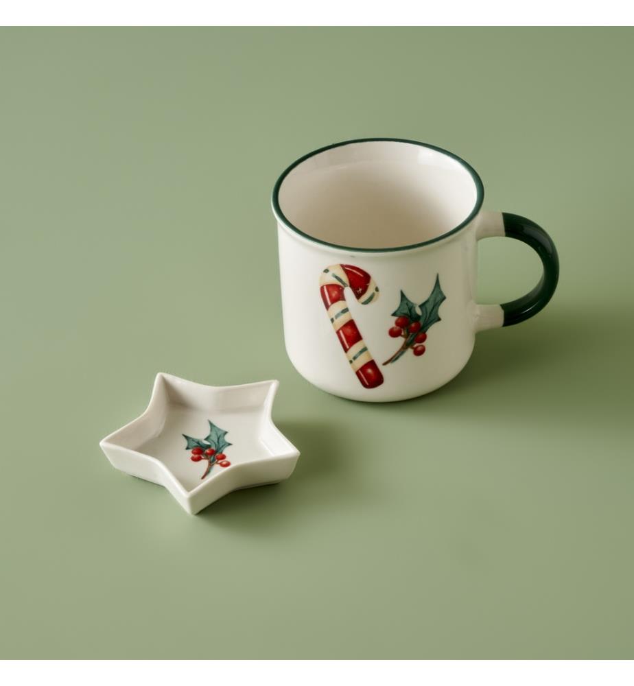 Candycane Tassenset 300 cc - Mehrfarbig
