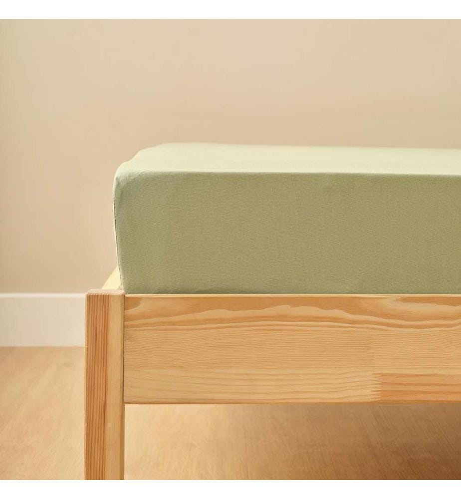 Basic Elastic Sheet King Size - Misty Green