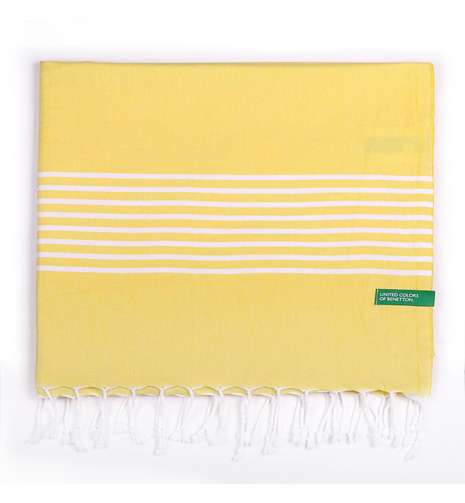 Serviette de Hammam 80 x 165cm 170Gsm Jaune