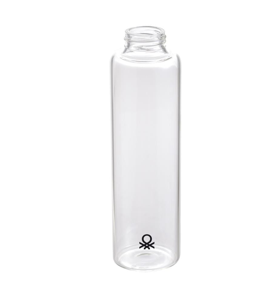 550 ml Wasserflasche aus rotem Borosilikatglas, Benetton House
