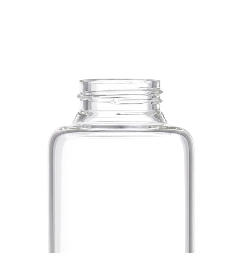 550 ml Wasserflasche aus rotem Borosilikatglas, Benetton House