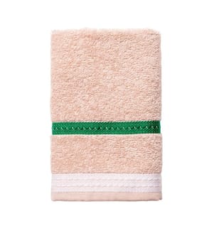 Handtuch 30 x 50cm 450Gsm Beige Gestreift