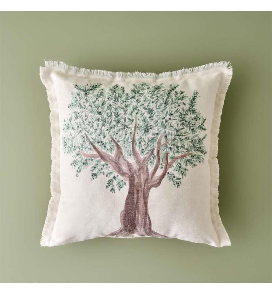 Kissenbezug Olive Tree 45 x 45 cm - Beige
