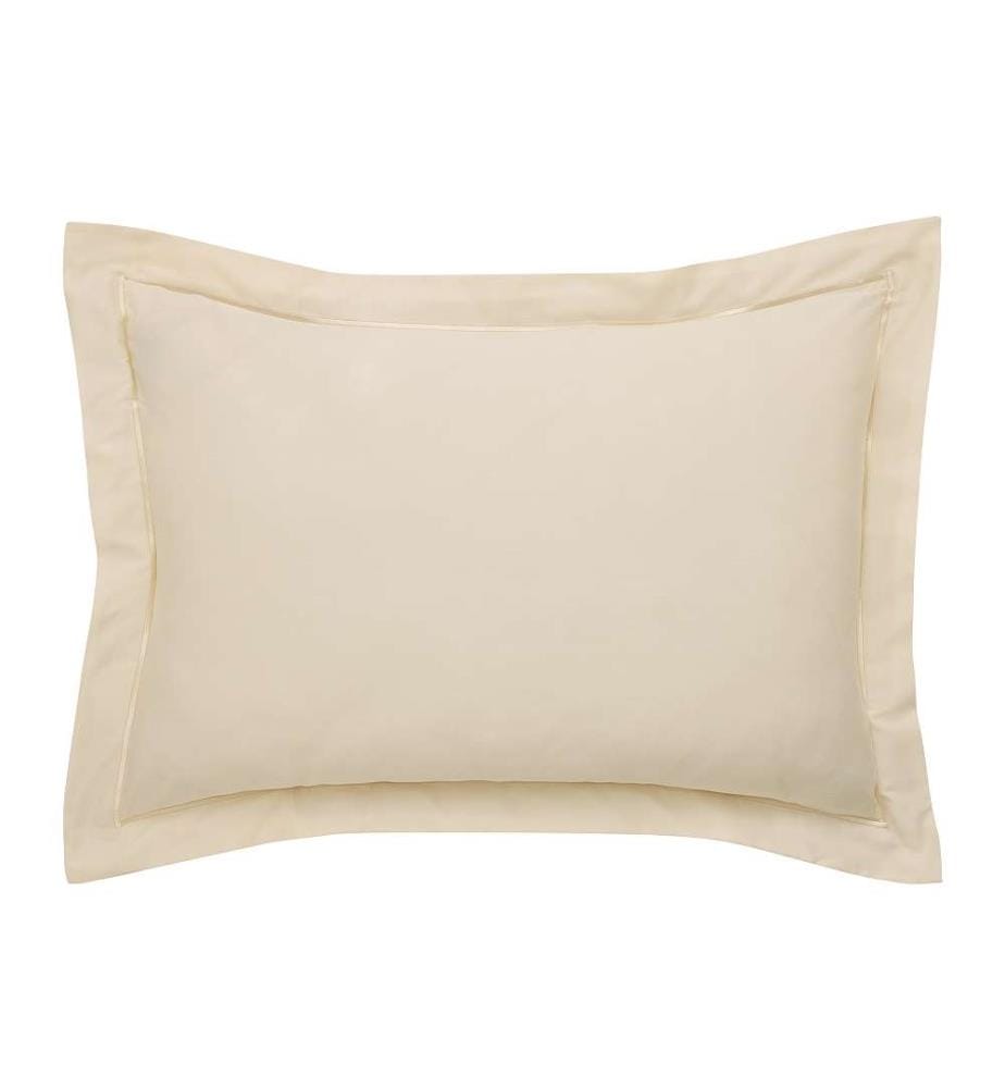 Federa in cotone sateen Prestige 50 x 70 - Crema