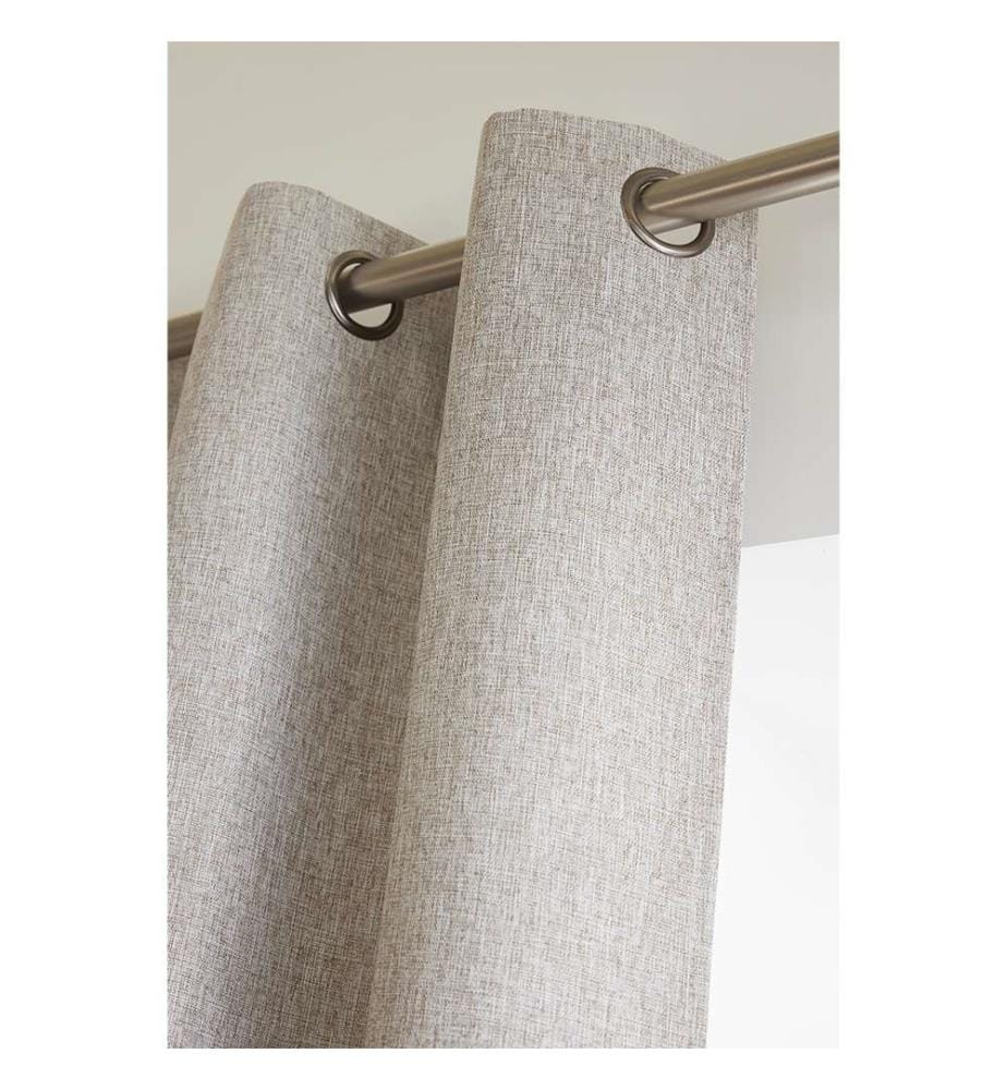 Verdunkelnder Vorhang + 8 Ösen 140 x 240 cm - Taupe