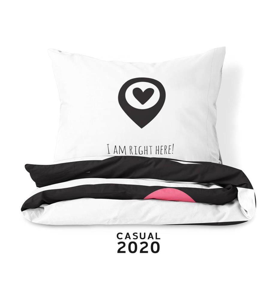 Assortimento di Biancheria da Letto - Bianco e Nero