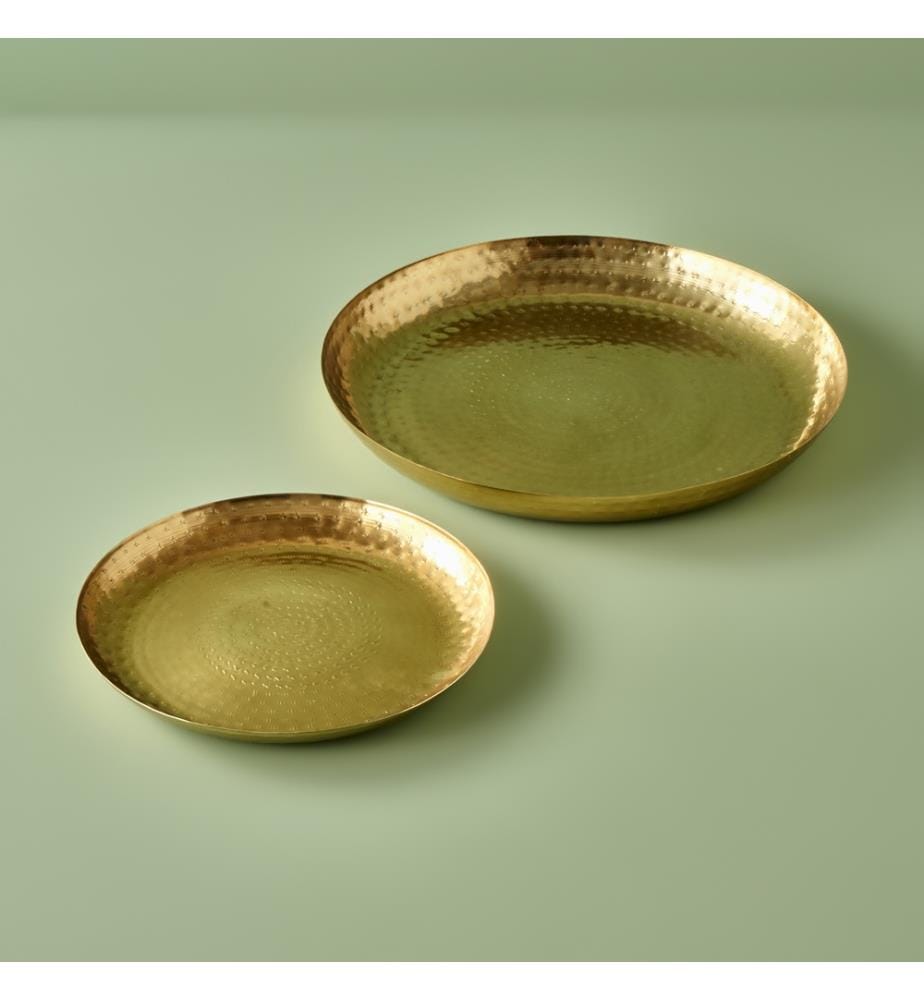 Serra Deko-Teller 29 cm - Gold