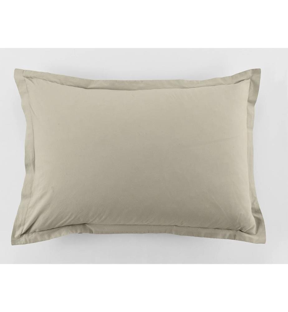 Set di 2 federe 50 x 70 cm - Latte