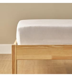 Lenzuolo matrimoniale Basic 160x200x35 cm - Bianco