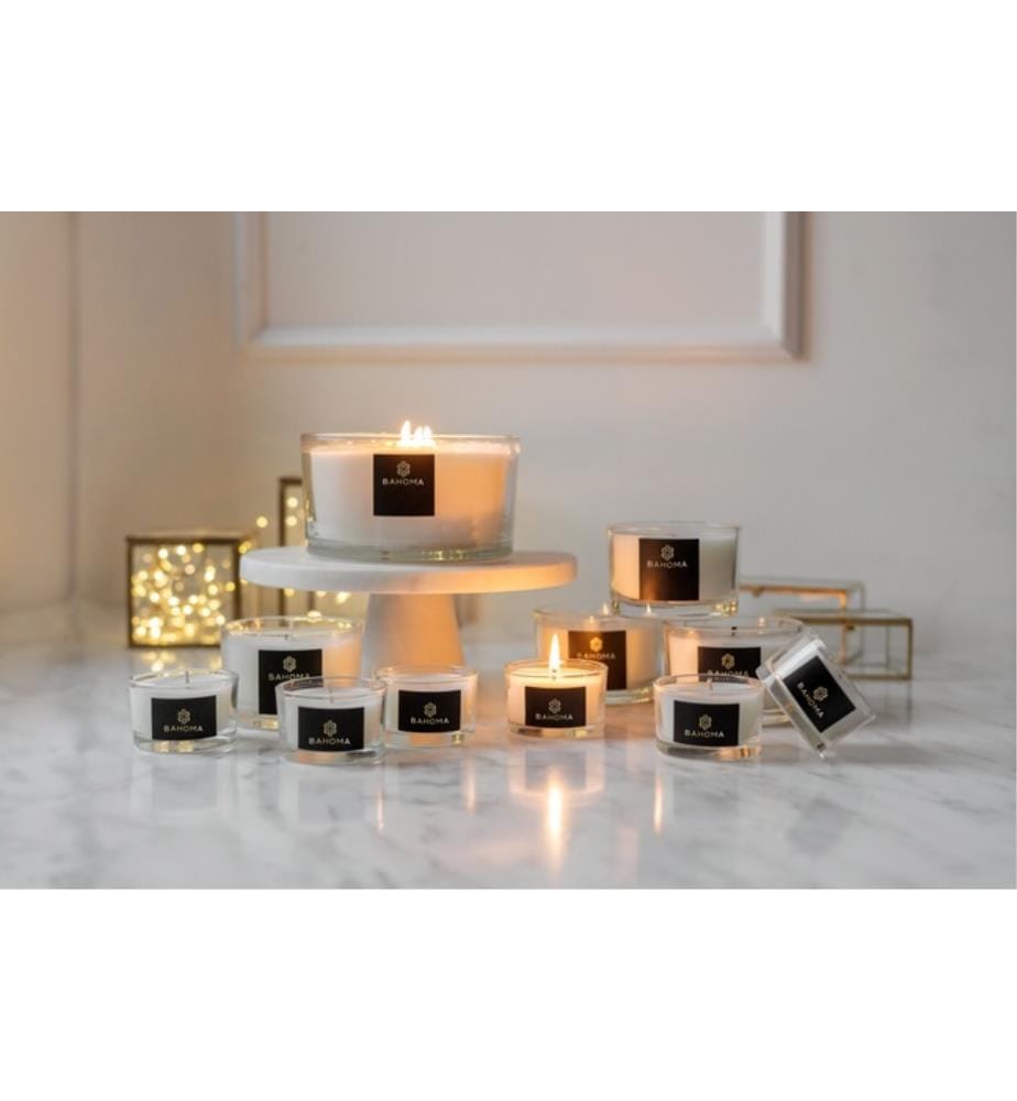 Confezione regalo di candele al pompelmo e lime - 11 pezzi