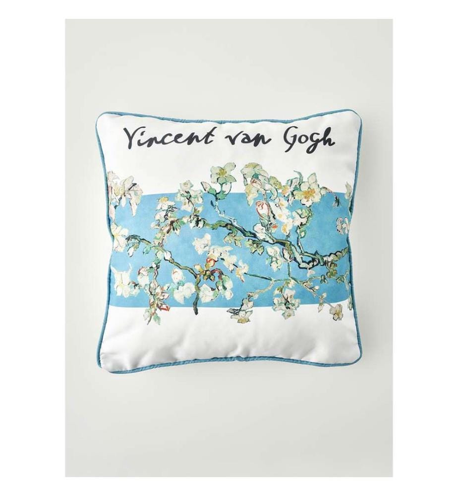 Cuscino stampato 43 x 43 cm - Turchese