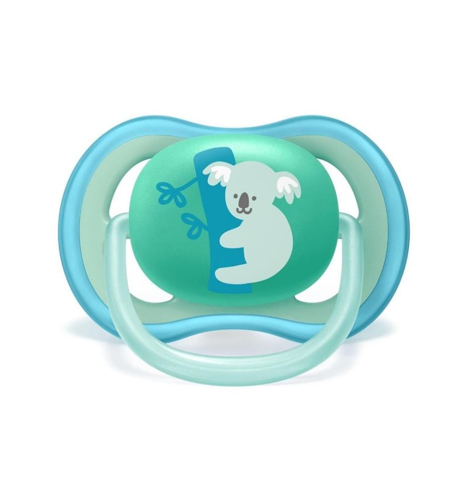 PHILIPS AVENT - Tétines Ultra Air 2 pcs. 18m+ Bleu/Vert