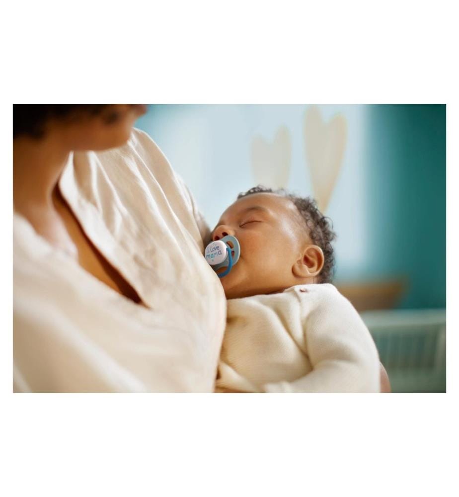 PHILIPS AVENT - Tétines Ultra Air Happy Mom & Boat 0-6 Mt.