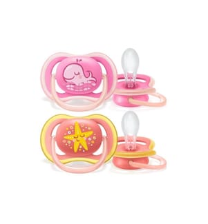 PHILIPS AVENT - Tétines Ultra Air Baleine et étoile de mer 6-18 Mt.