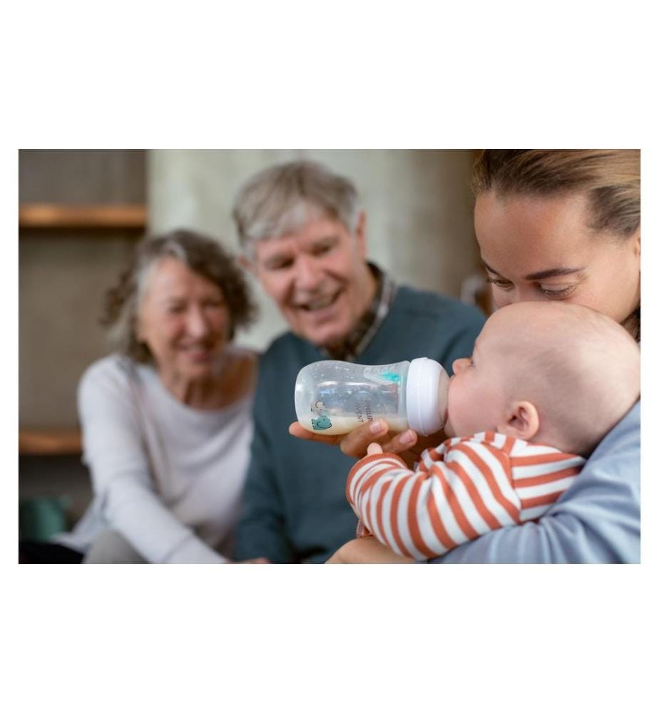 PHILIPS AVENT - Trinkflasche Natural Response Elefanten 260 ml