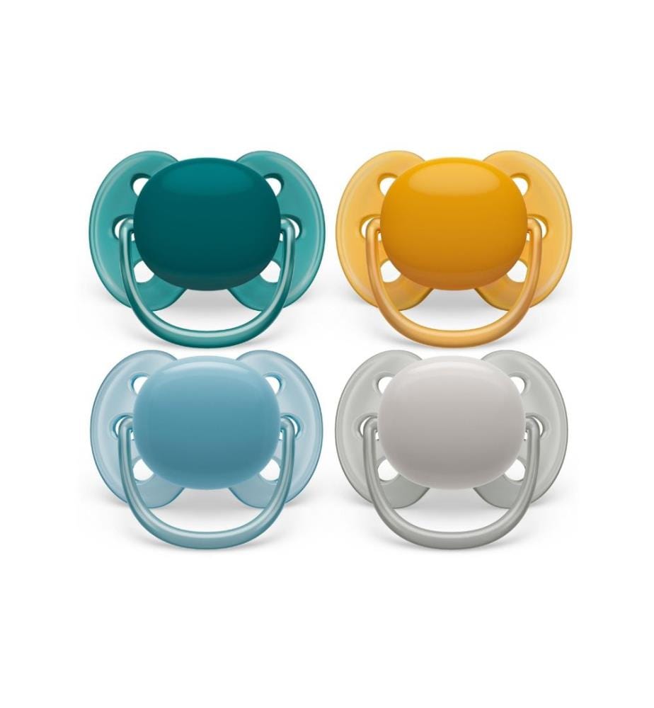 PHILIPS AVENT - Tétines ultra soft 6-18 mois 4 pcs
