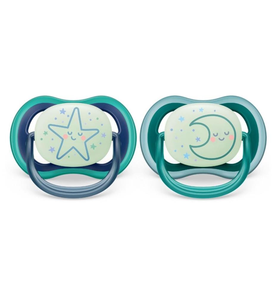 PHILIPS AVENT - Nuggi ultra air Night 6-18 Mt. Sterne/Mond