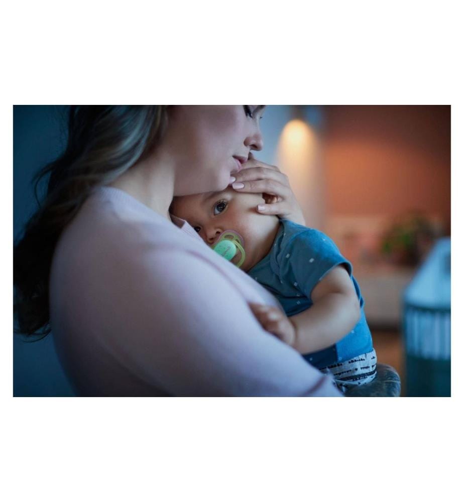 PHILIPS AVENT - Tétines ultra air Night 0-6 mois Motte/Dreams