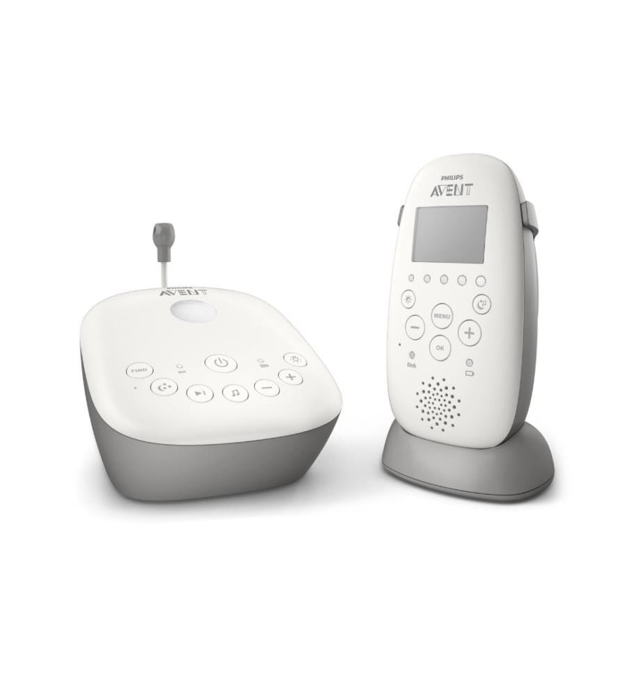 PHILIPS AVENT - Babyphone Smart-Eco avec projecteur ciel étoilé SCD733/26
