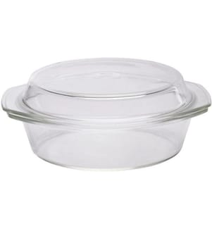 alpina Auflaufform 2.5 l Oval, Transparent