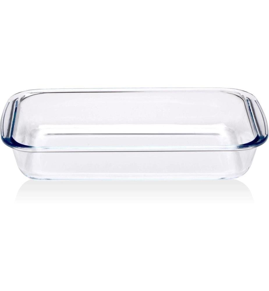 alpina Auflaufform-Set Eckig, Transparent