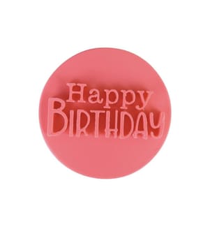 BackshopSchweiz Stempel Happy Birthday Text