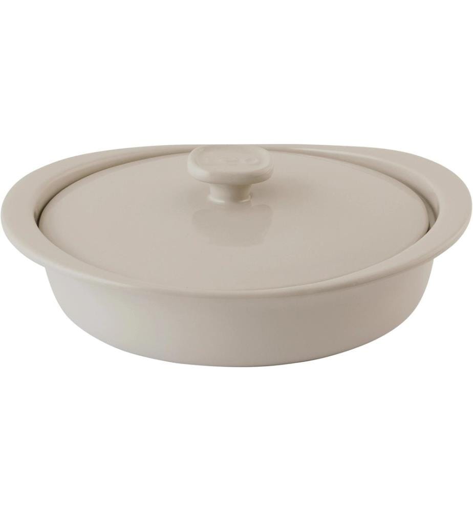 BergHOFF Auflaufform mit Deckel Leo Balance MM Rund, Beige