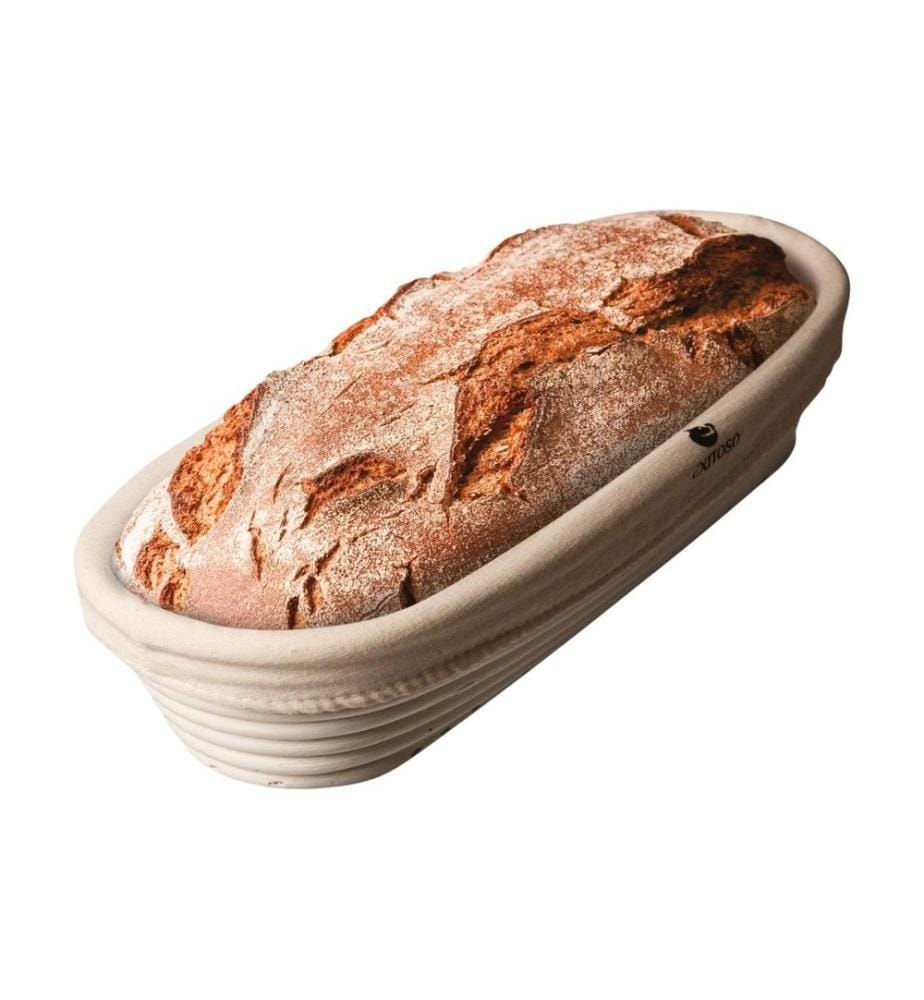 Exitoso Panier de fermentation Beige/Blanc Ø35 x 15 cm