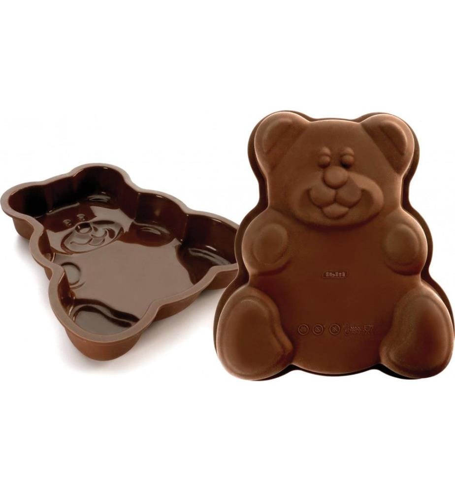 Ibili Moule à gâteau décoré Ours Teddy, 26 x 24 x 5.5 cm