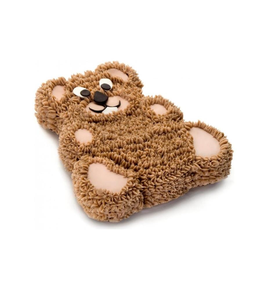 Ibili Moule à gâteau décoré Ours Teddy, 26 x 24 x 5.5 cm