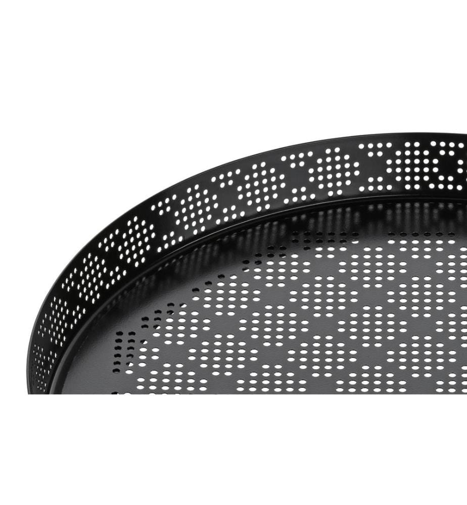 Kaiser moule à pizza 28 cm, noir