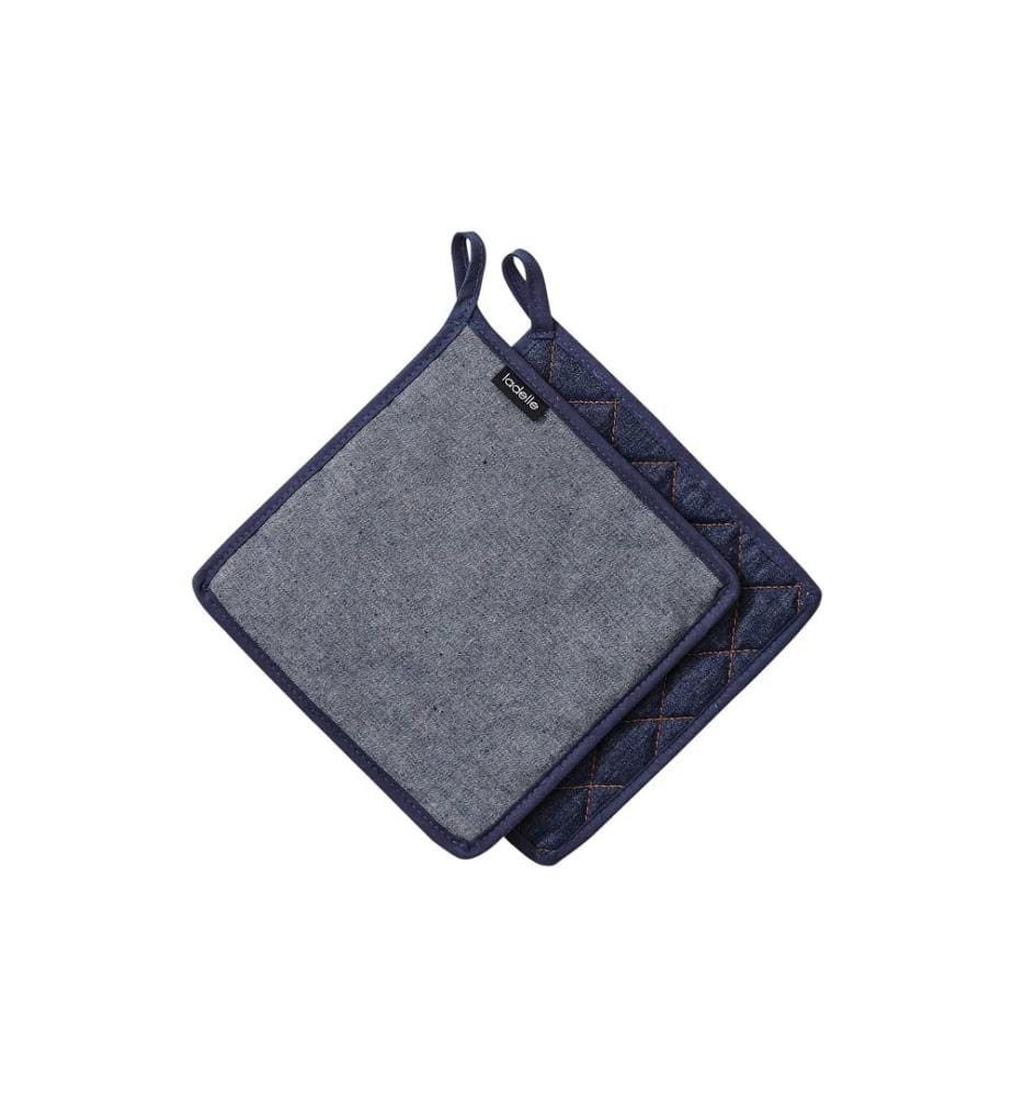 Ladelle Topflappen Denim 2 Stück