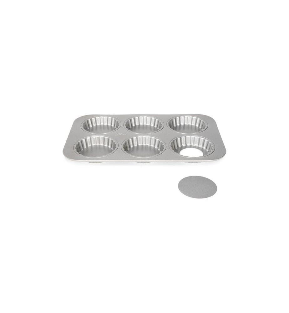 Patisse Moule à quiche Silver-Top Mini 38 x 24 x 2 cm