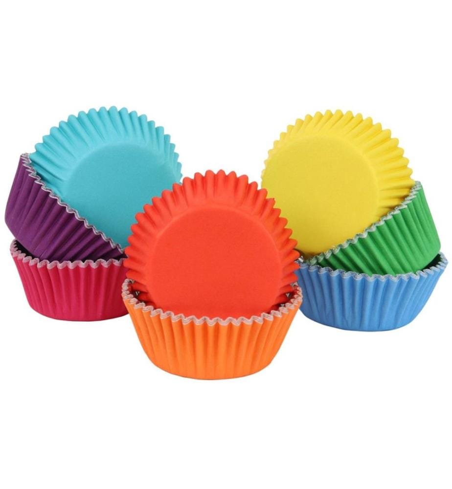PME moule à cupcakes arc-en-ciel 100 pièces