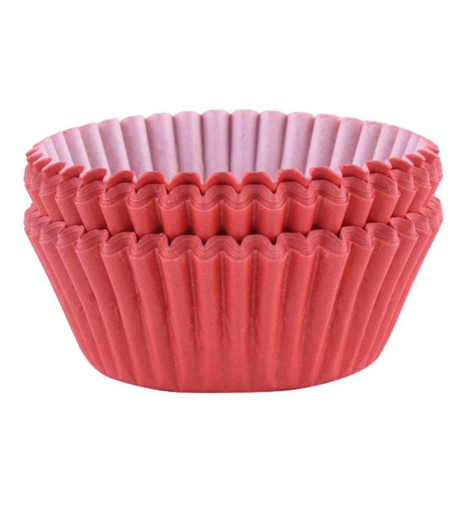 PME Cupcake Backform Rot, 60 Stück