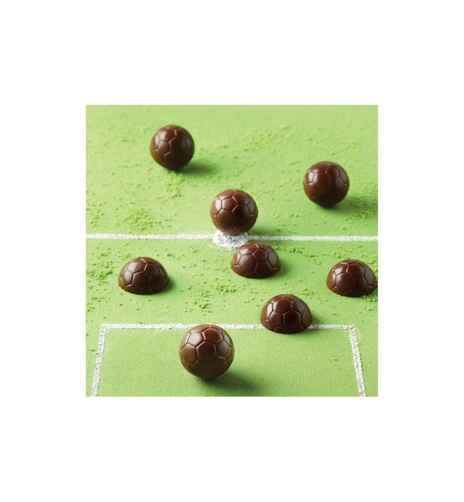 Silikomart Moule à pralines Moule en silicone – Moule à chocolat football