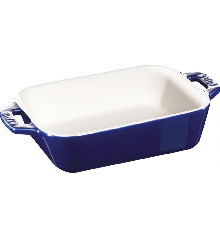 Staub Plat à gratin 34 x 24 cm, Bleu foncé