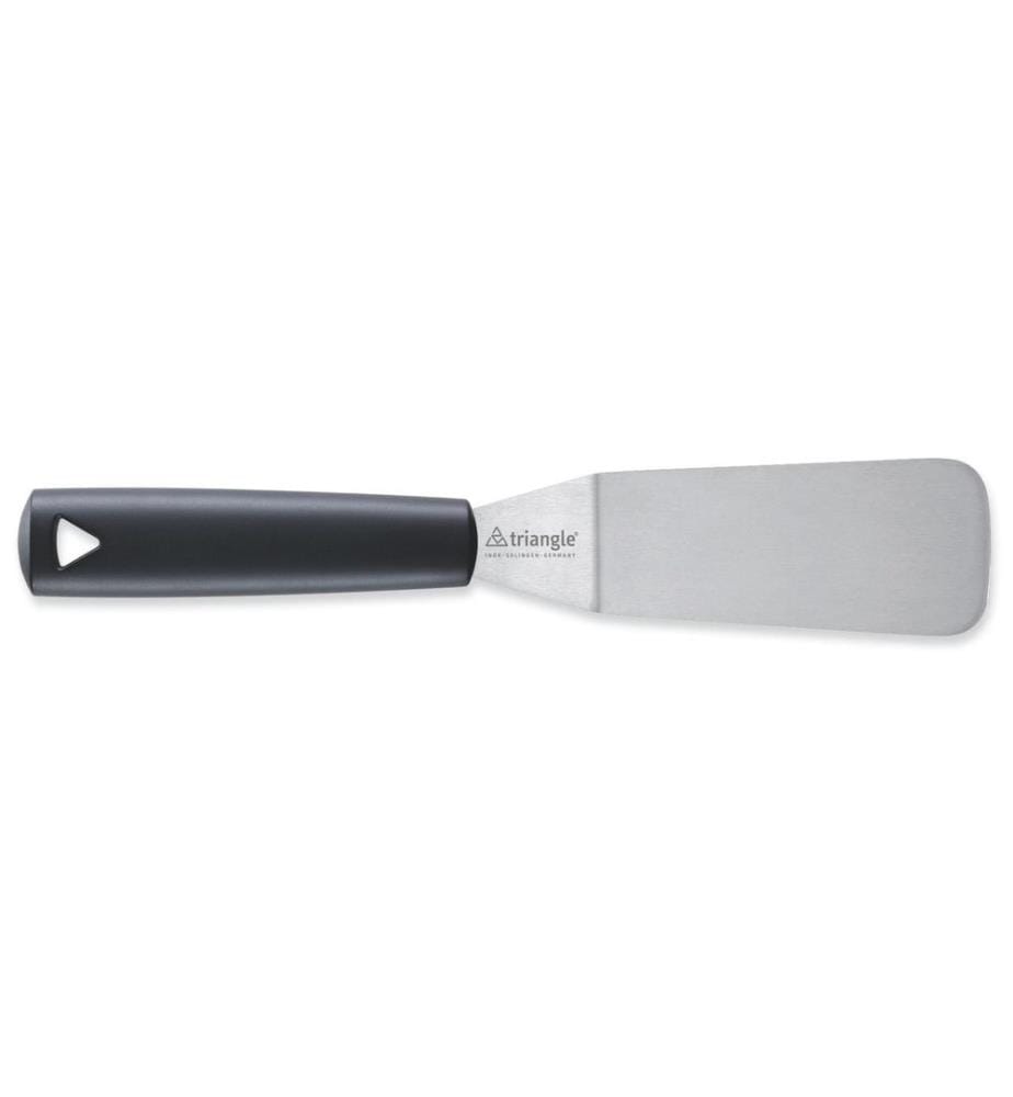 triangle Palette coudée coudée 12 cm, Noir/Argent