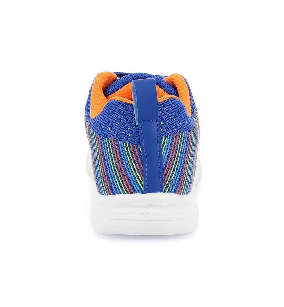 Sneakers Daisy - Blau und Orange