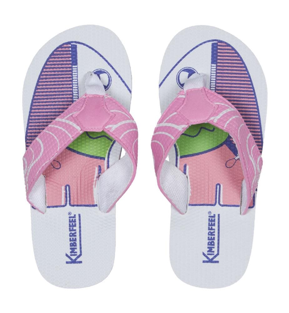 Tongs Tahiti - Blanc et Rose