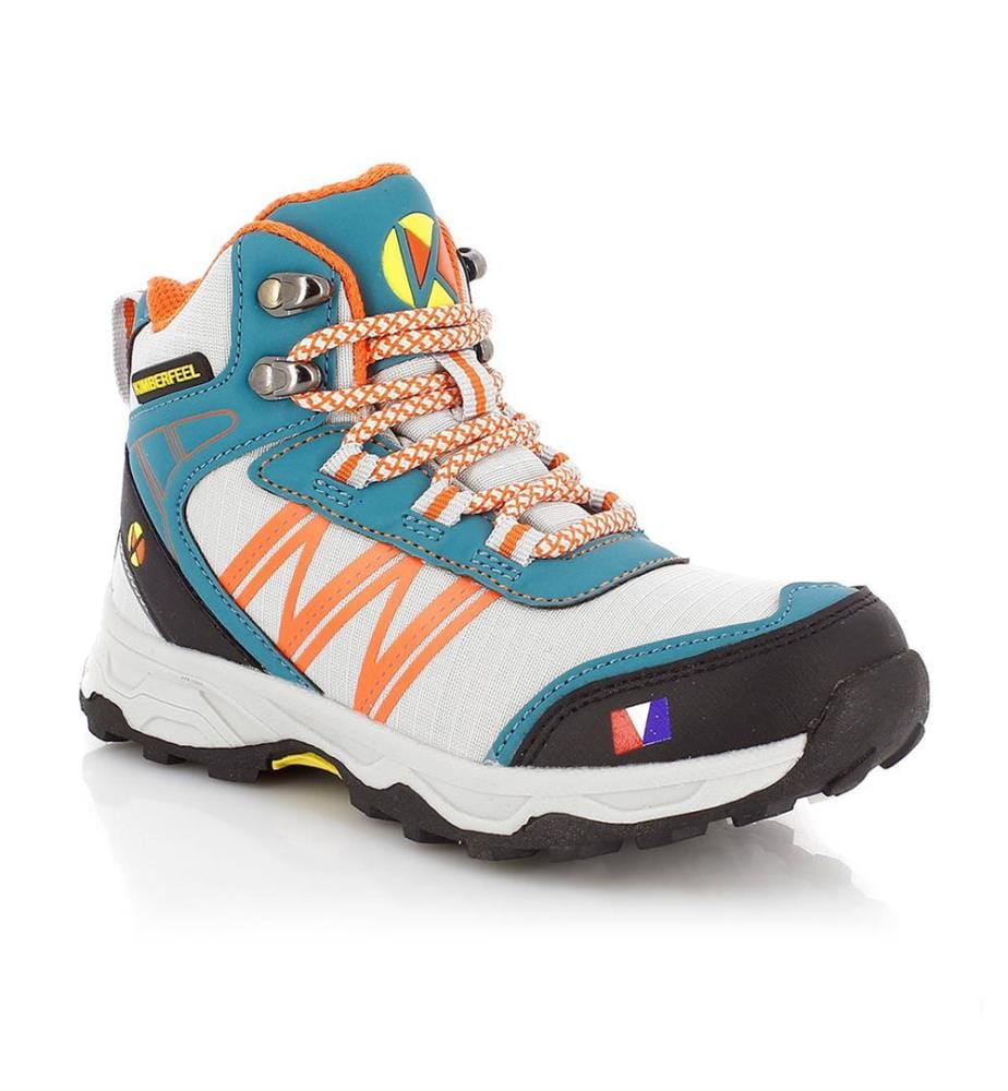 Wanderschuhe Leon - Petrol und Weiss