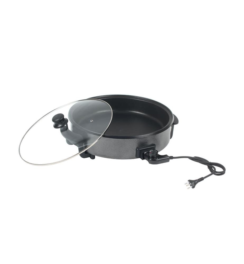 Elektrische Pfanne Ohmex - Schwarz und Silber