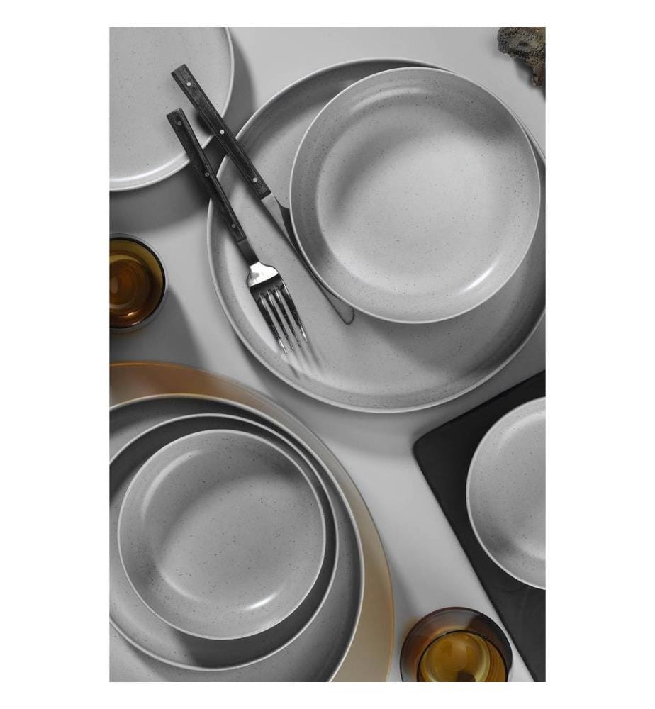 Tafelservice, 16 Teile, Multicolor, 100% Porzellan