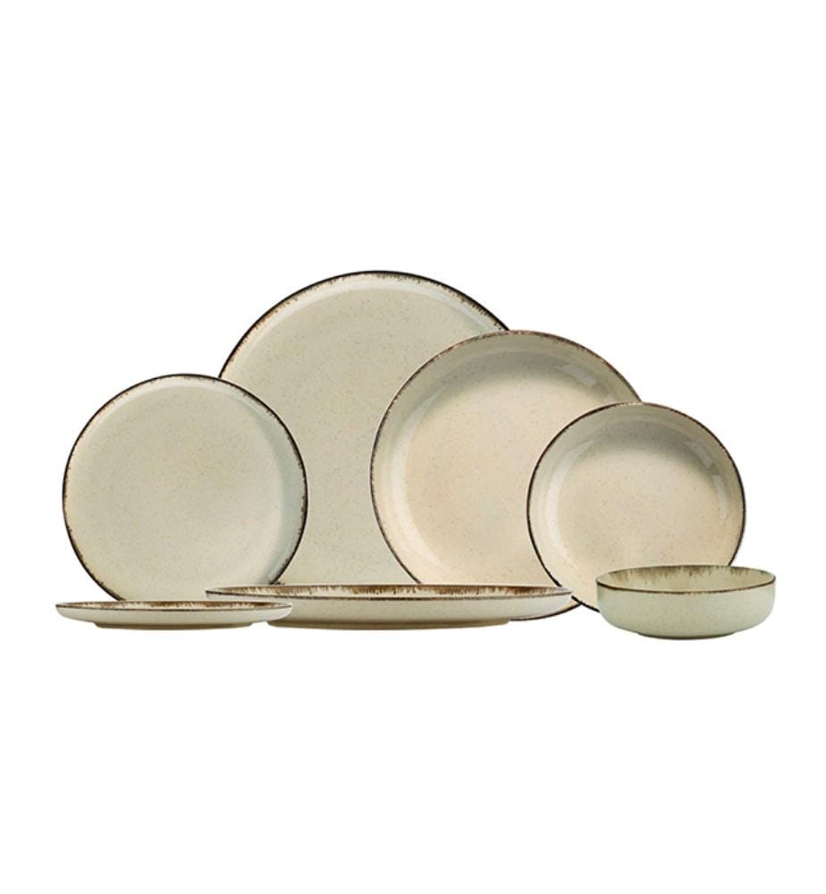 24-teiliges Dinner-Set - Zimt