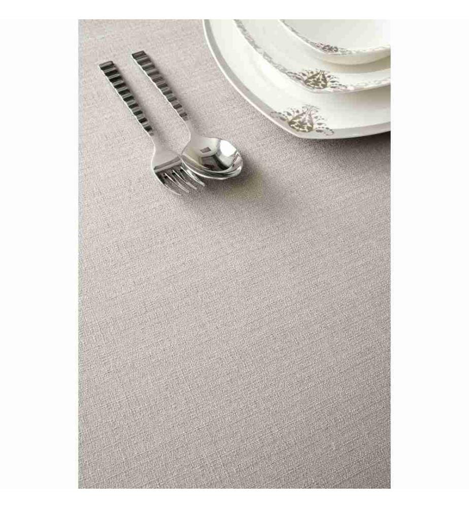 Tischtuch, Grau, Polyester
