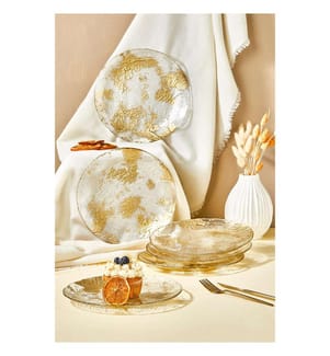 Set Assiettes à Dessert (6 Pièces) - Transparent