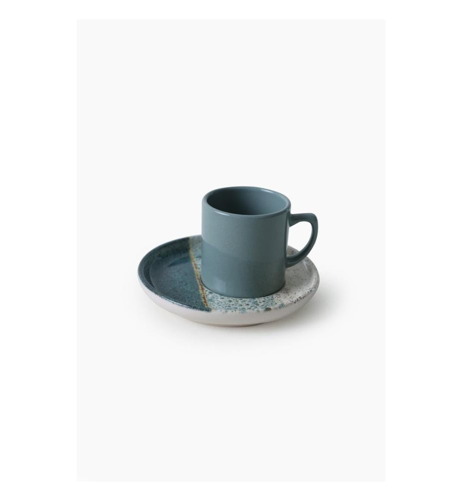 Kaffeetassen-Set, 12-teilig, mehrfarbig, 100 % STEINGUT